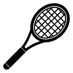 tennis racket with ball