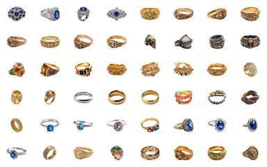 Luxury Ring Collection Fashion Jewelry