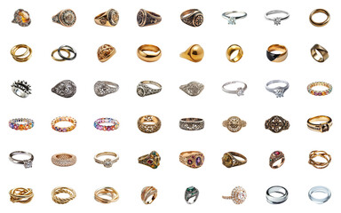 Luxury Rings Collection Fashion Jewelry
