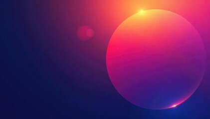 Abstract geometric gradient background with halftone circle, shadow & light , graphic, texture