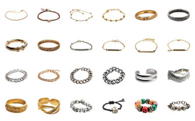 Luxury Bracelet Collection Gold Silver Styles