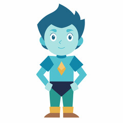 cartoon character of a man