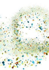 Colorful Confetti Burst