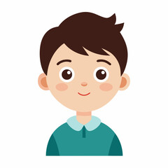 vector illustration of a boy