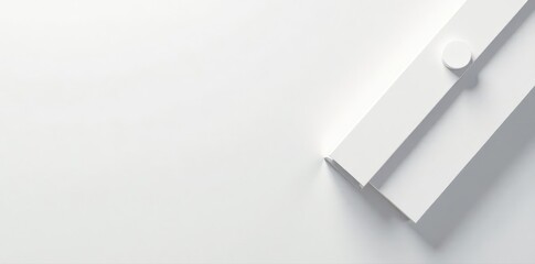 Subtle white geometric pattern, minimalist design, graphic, clean, background