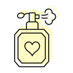 Perfume vector, pixel perfect, illustrator file 
