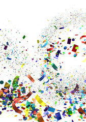 Colorful Confetti Explosion
