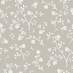 An amazing floral hand drawn digital pattern for design prints 