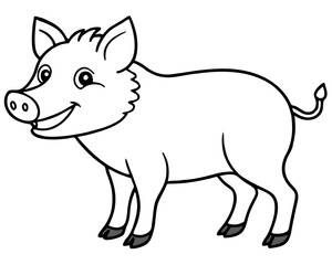 vector illustration of wolf