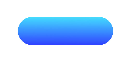 Pastel blue gradient rounded rectangle element with transparent background