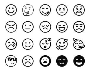 Emoji Icon,Vector Pack Emoji Icon for seamless uploads on Adobe Stock. Perfect for creative contributions
