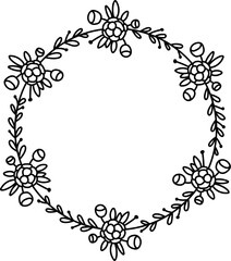 Decorative elements. Vintage floral borders, frames, dividers, corners, arrows. Elegant frame with swirls, flowers, leaves. Hand drawn decoration vector set