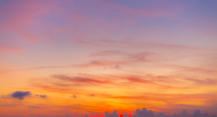 Background, Cloud Texture and Orange and Pink Sky in the Morning, Gradient Background, Sunset, Sunrise, Summer, Abstract, Sky, Evening, Pastel, Soft Effect, Pattern, Texture, Design, Nature, Spring,