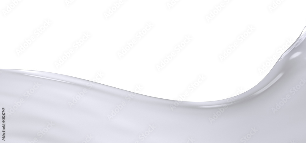 Leinwandbilder close-up of a white fabric drape, showcasing its texture and folds. the fabric is illuminated by a s