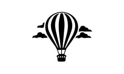 Naklejka premium hot air balloon