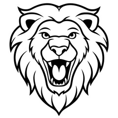 lion head mascot