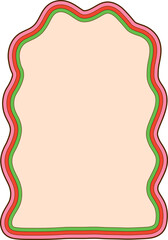 Rounded Rectangular Frame for Elegant and Artistic Designs