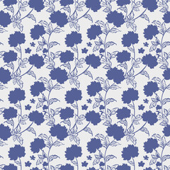 An amazing damask floral seamless chintz pattern for design prints 