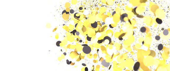 Golden Glitter Abstract