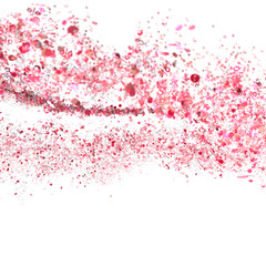 Pink Sale Confetti Burst