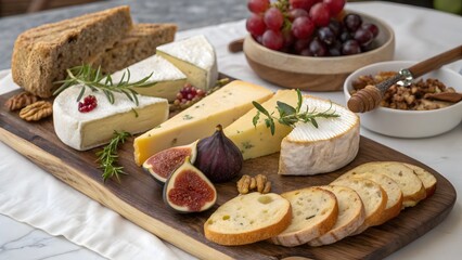 Gourmet Appetizer Spread with Variety of Delicacies