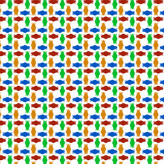 Abstract vector pattern 23 for wrapper design, packaging or printing on textiles, clothes