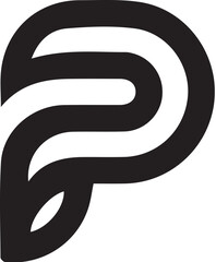 abstract font letter a