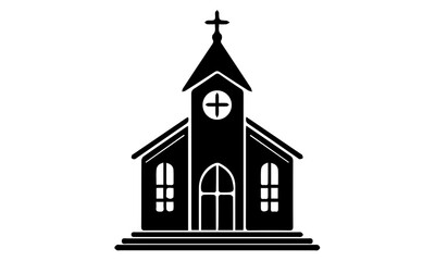 church steeple vector illustration