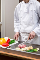 シェフの鉄板焼き