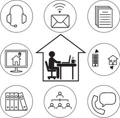 Social Media Stock Illustration