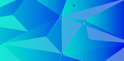 Abstract light blue background. Vector abstract graphic design banner pattern presentation .Abstract geometric background featuring modern triangles in various shades of blue Vector abstract graphic