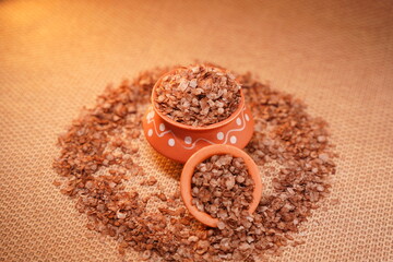 Flakes in pots
