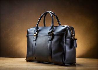 Versatile Black Multipurpose Bag: High-Resolution Stock Photo
