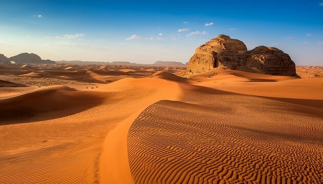al qudra desert scenic desert landscape
