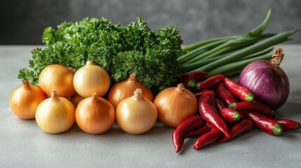 Fresh assorted vegetables