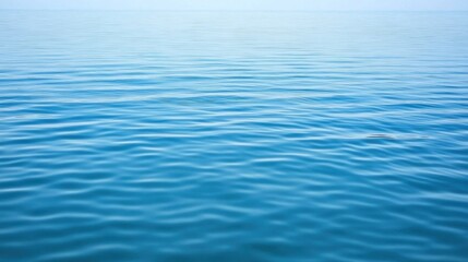 Naklejka premium Calm, rippled ocean surface.