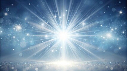 Obraz premium Celestial Radiance A Sparkling Burst of Light and Shimmering Stardust on a Glimmering Surface