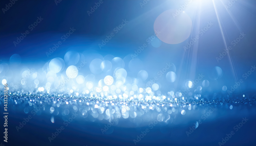 Aufkleber abstract light effect reflects pureness, soft lens flare with blurred light. this evokes feelings of