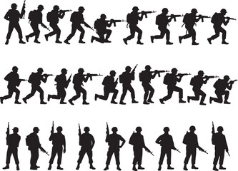 American Soldier Silhouette SVG | Military Clipart Vector

Saluting Soldier SVG | Patriotic Army Silhouette Design

U.S. Army Soldier Vector | Memorial Day SVG Cut File

Military Hero Silhouette | Vet