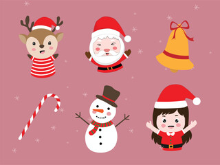 CHRISTMAS DESIGN ELEMENT VECTOR