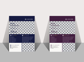 New modern real estate flyer design template ,open house flyer design,Realestate business flyer design template
