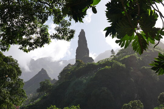 Felsformation auf Santo Ant&atilde;o Kap Verde