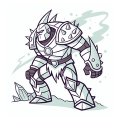 Cyber Reaper &ndash; Death in Neon Vector design 