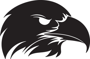 Eagle head simple icon. Vector ICON all icon Viktor.