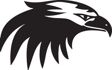 Eagle head simple icon. Vector ICON all icon Viktor.