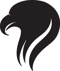 Eagle head simple icon. Vector ICON all icon Viktor.