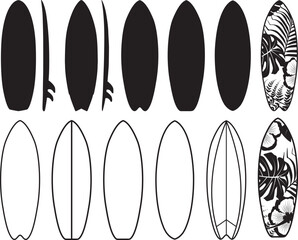 Surfboard, Summer Beach, Surfing Board