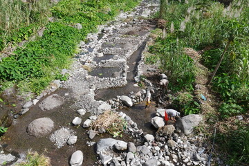 Landwirtschaft im Flussbett auf Santo Antáo Kapverden