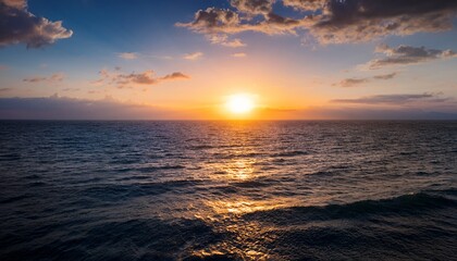 Obraz premium sunrise on the sea