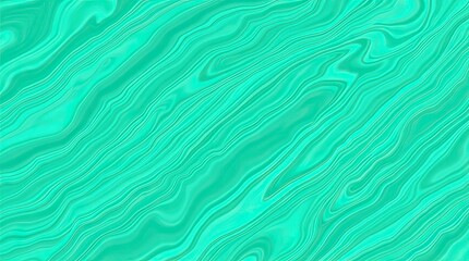 Intricate teal flowing lines create a captivating surface design.